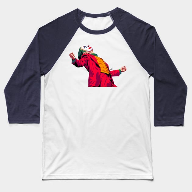 Joker Baseball T-Shirt by HarunElibol